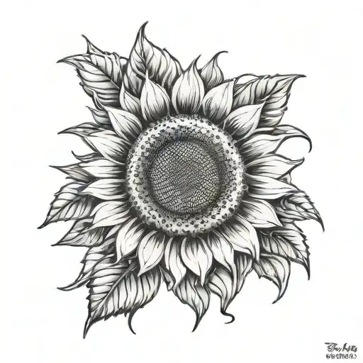 Sunflower With Name