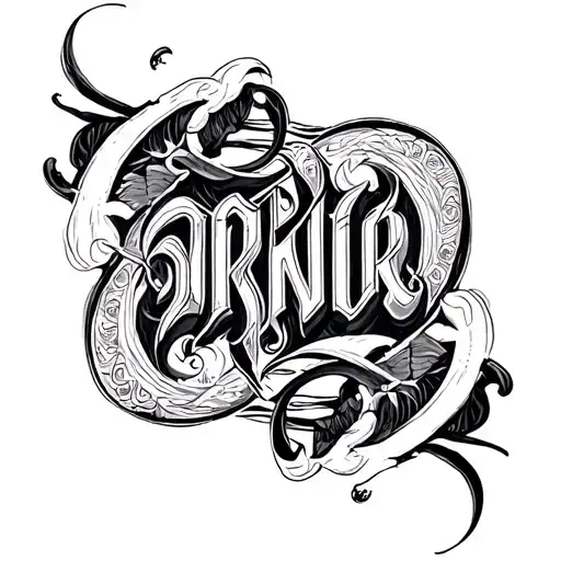 Two Word Ambigram Generator