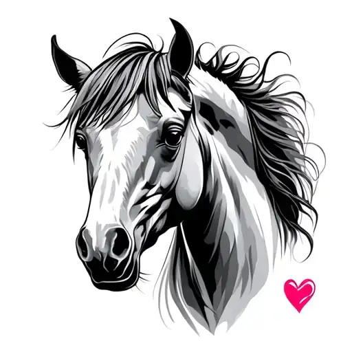 Horse And Heart