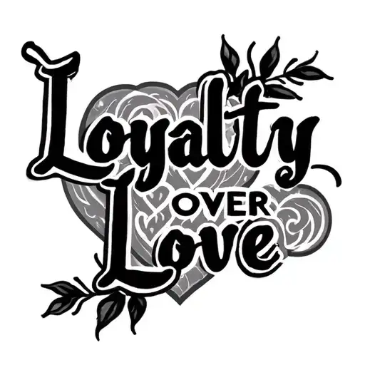 Loyalty Over Love