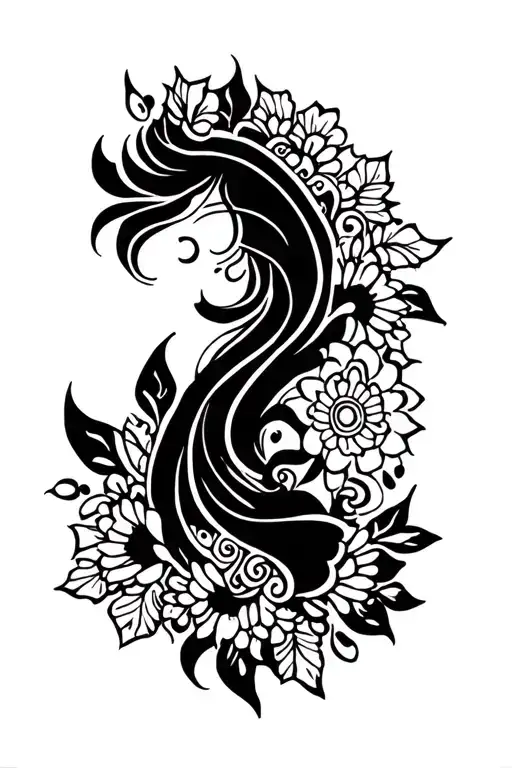 Stencil Art Henna Jagua