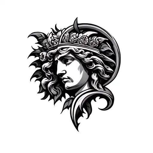 Roman Symbol Fine Line