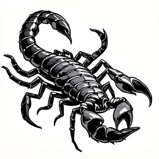 Scorpion On Hand With Tail Wrapped Around Wrist