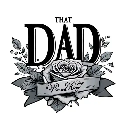 Dad That Passed Away