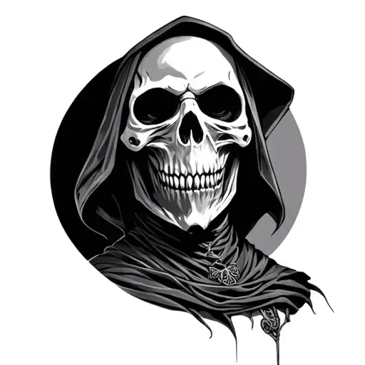 Standing On The Grim Reaper Neck