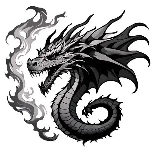 Dragon Breathing Fire