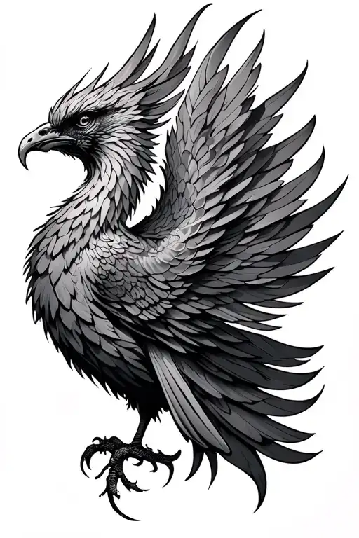 Feniks Rising Phoenix Bird