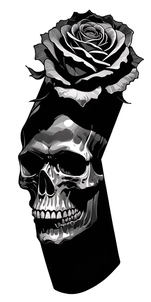 Skull Roses Engine Aruba