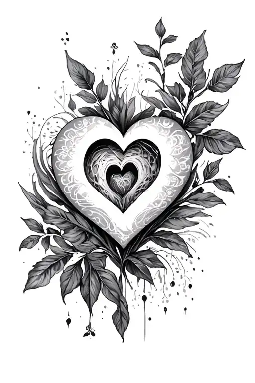 Love Loss Tatto Mixed Together