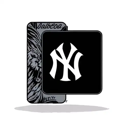 Nyc Metro Card Featuring Yankee Logo