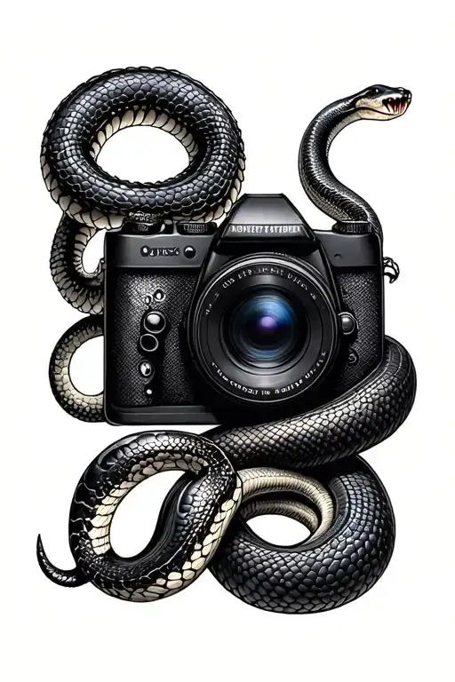 3 Big Different Snakes Grip Argentic Camera