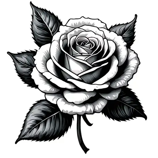 Fine Lined Yorkshire Rose