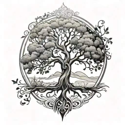 Tree Of Life With Que Sera Sera Sera