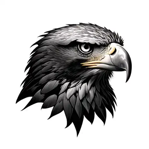 Eagle Chest Tatto Realism