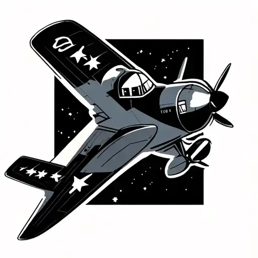 Cute And Tiny Airplane Flying