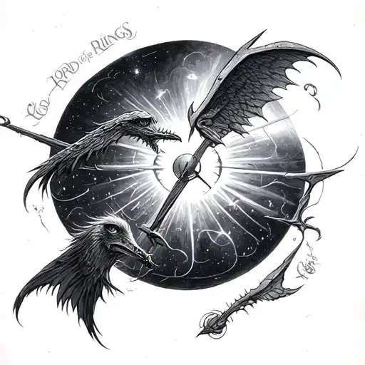 Lord Of The Rings Meets Time Warp Space