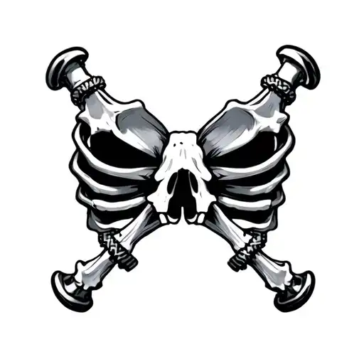 Hip Bones With Screws