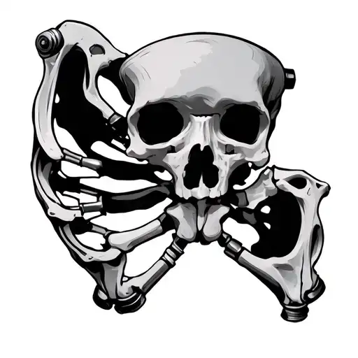 Hip Bones With Screws For Hip Dysplasia