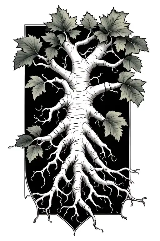 Grapevine Roots Reaching Deep