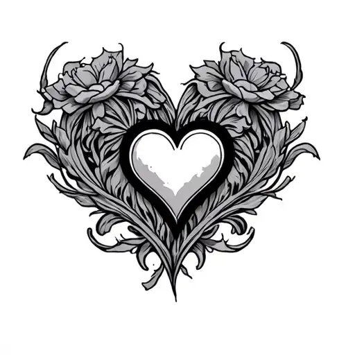 Gemini With Heart And Dates