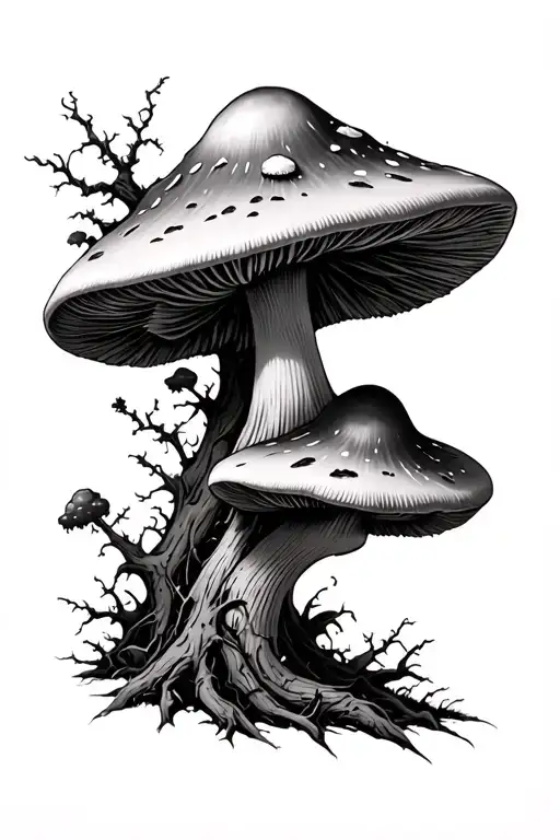 Poison Tree Mushroom Forest