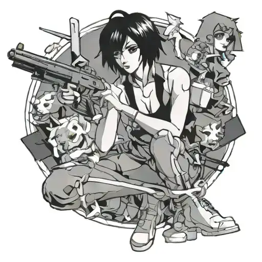 Faye Valentine Cowboy Bebop Full Body