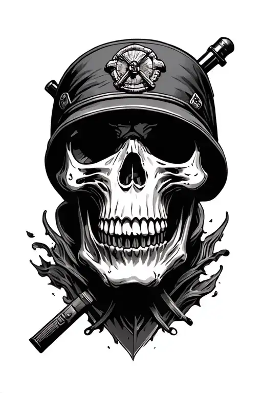 Military Skull