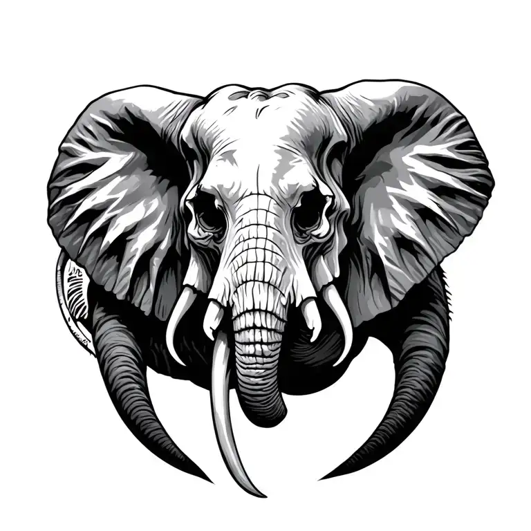 Elephant Skull