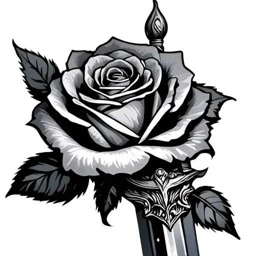 Sword And Rose