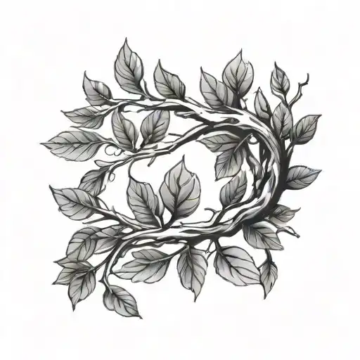 Armlet Made Of Tree Branch