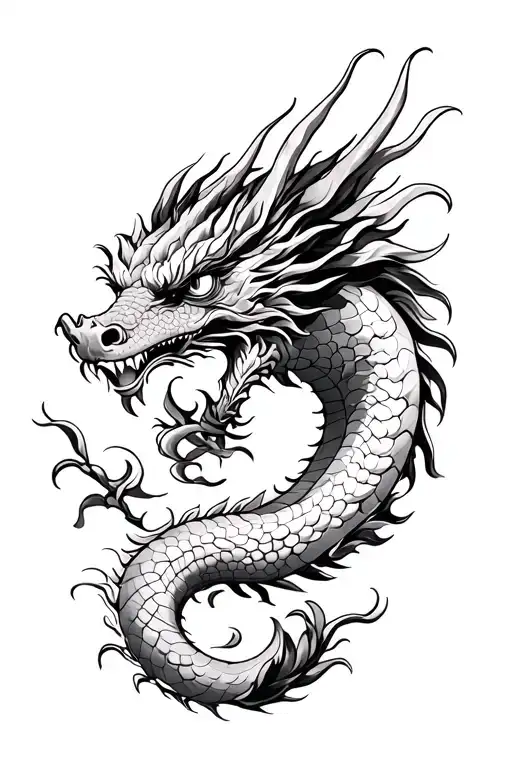 Vietnamese Dragon Sleeve