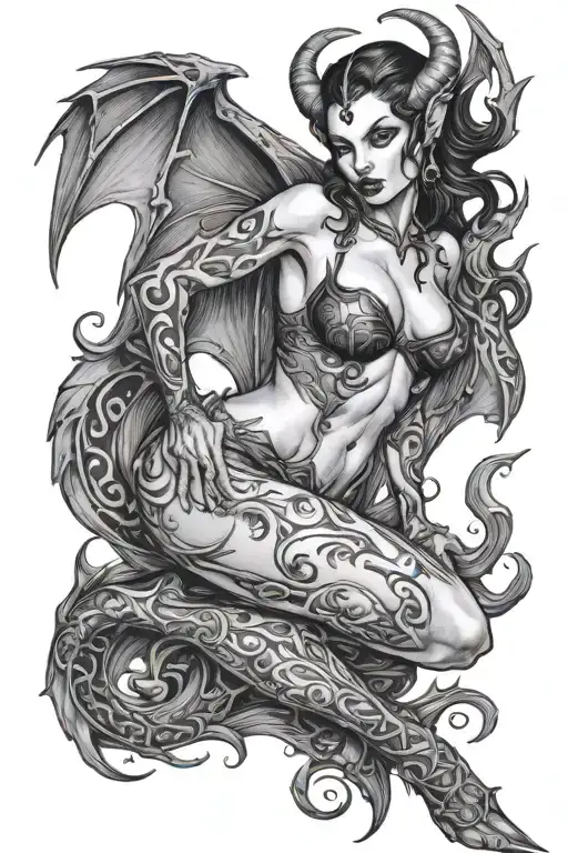 Succubus Large Breasted Female Full