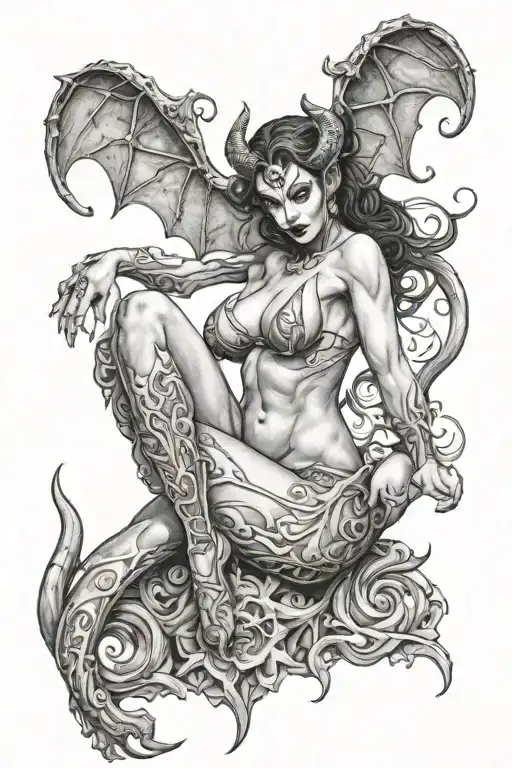 Succubus Large Breasted Female Full