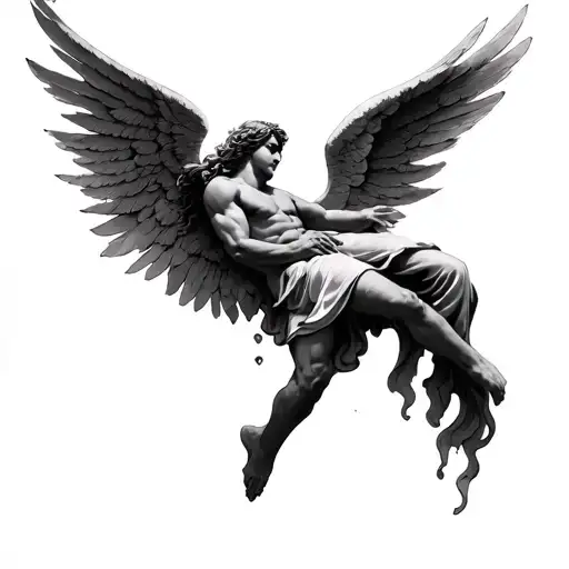 Icarus Falling Angel