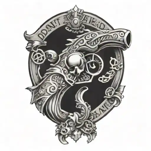 Don't Tread On Me Flintlock Pistols