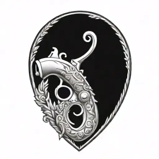 Don't Tread On Me Flintlock Pistols