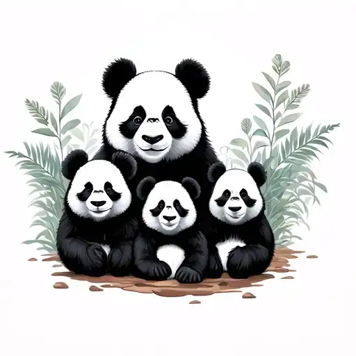 Panda Family