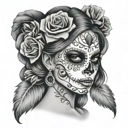 Female Day Of The Dead