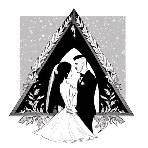 Triangle Wedding Arch