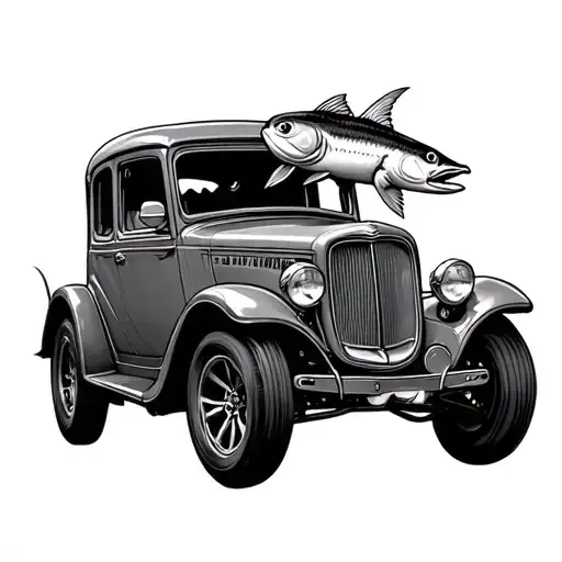 Fish Car Driving