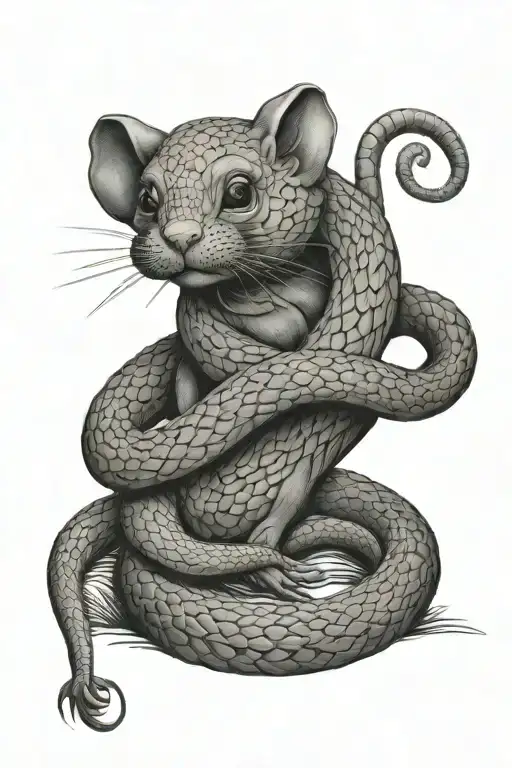 Mouse And Snake