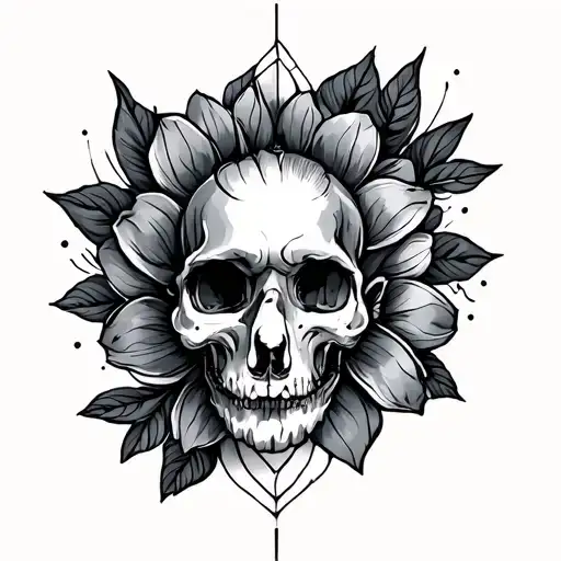 Line Medium Size Tattoo Design