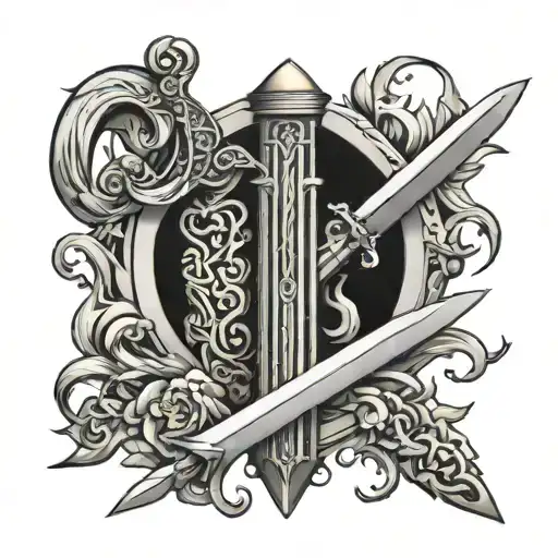 Zues And Samura Sword