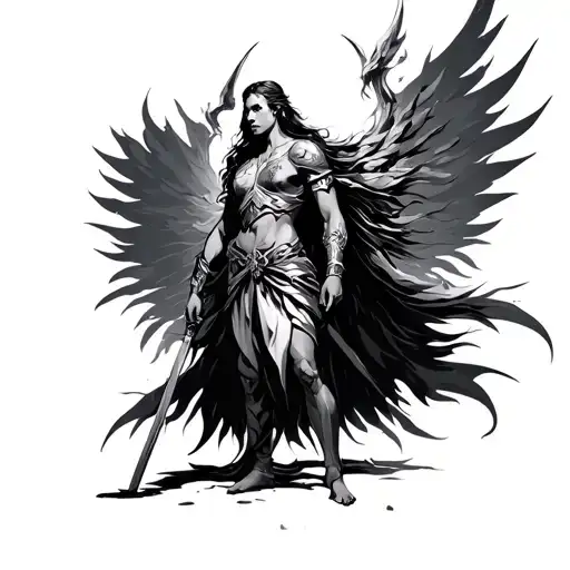 Virgo Warrior Standing