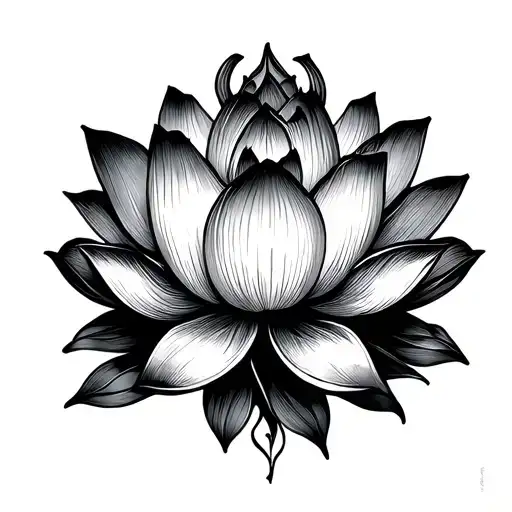 Iskcon Lotus Finger Tattoo Simple And Minimalist