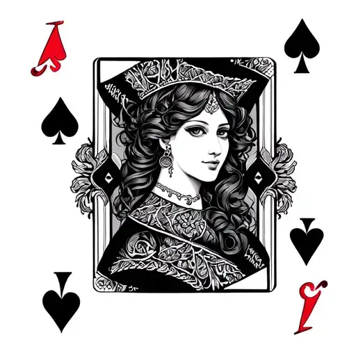Black Queen Of Hearts