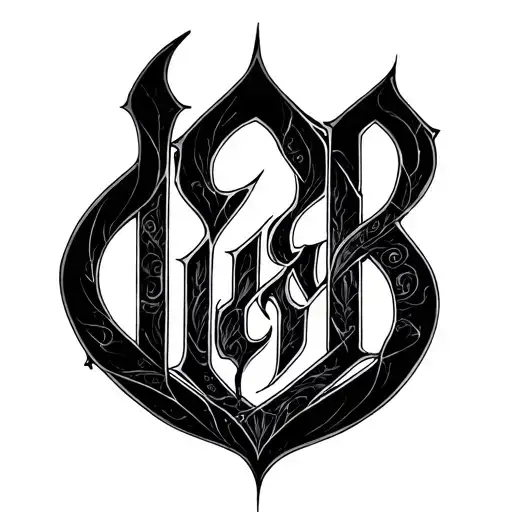 Gothic Calligraphy Mori Memento