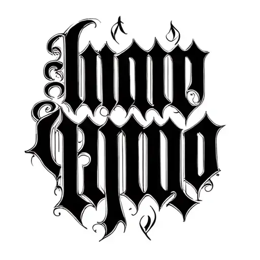 Gothic Calligraphy Mori Text