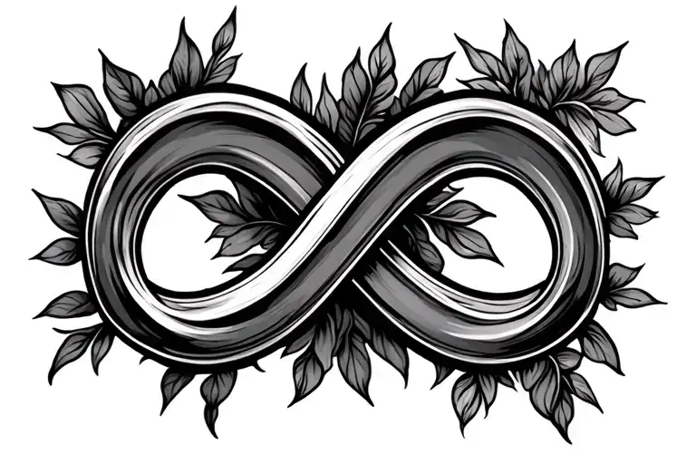 Two Interlocking J's As Infinity Symbol