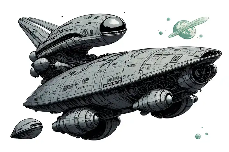 Alien Space Ship Money H 1993